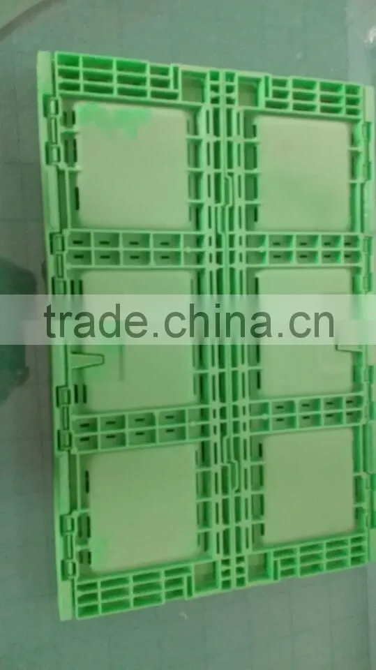 2016 PP Good quality hot sale plastic foldable crate for apples and orange and all kinds fruits
