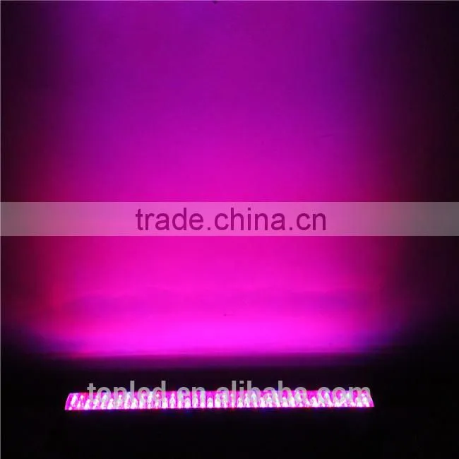 High Quality and Sound Active 120(R48, G36, B36)10mm 4 Sections Battery LED Bar Light Wash Light