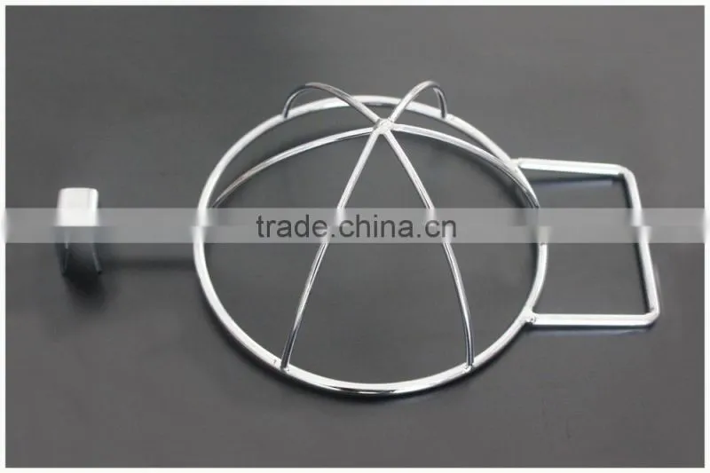 Uniques Beatiful Retail Store Display metal cap hat hanging rack ,slatwall panel
