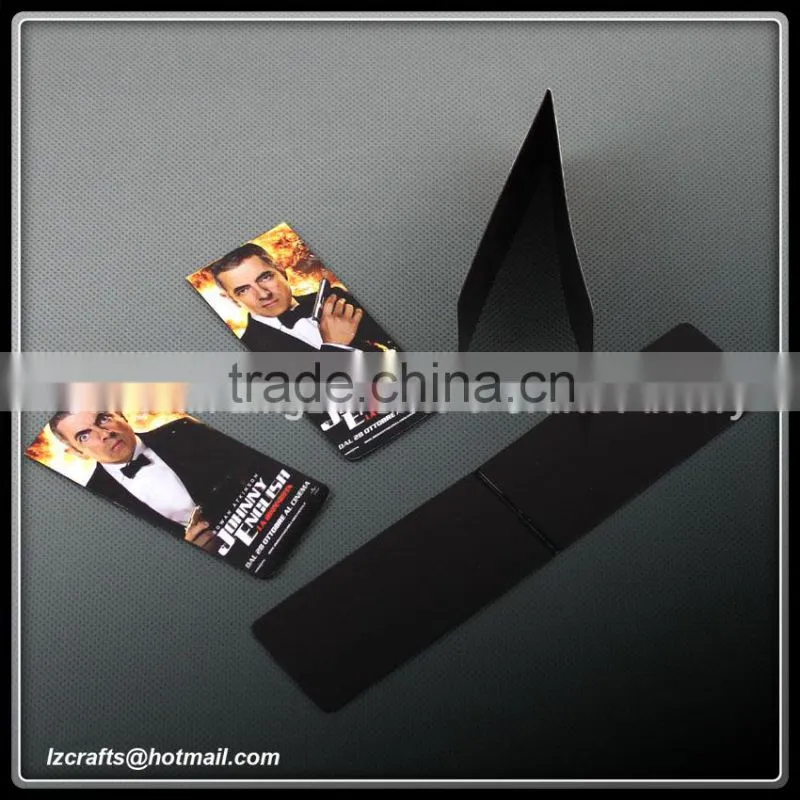 Magnet bookmark/custom folding magnetic bookmark/Double sided magnetic bookmark