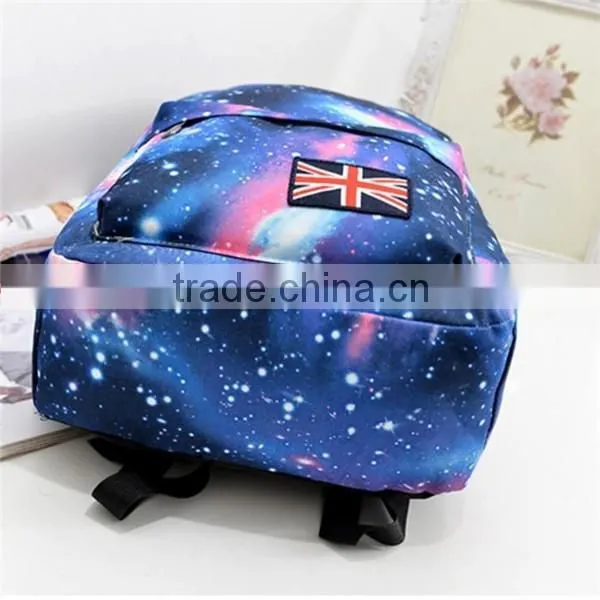 Multicolor Canvas Teenage backpack school bags for high school girls