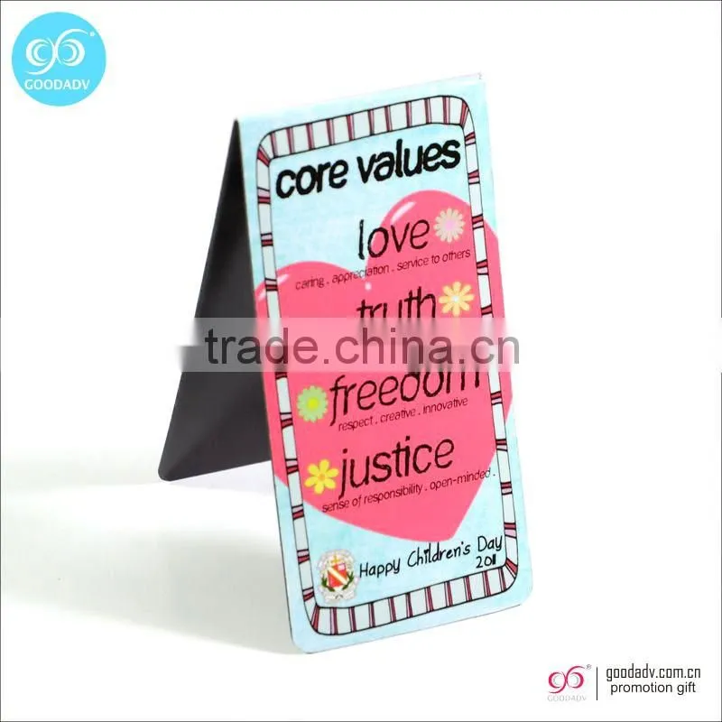 2016 student popular promotional gifts magnetic bookmark