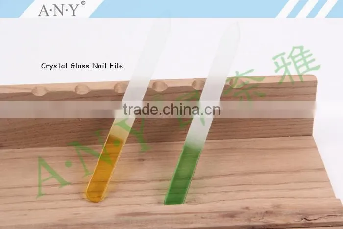 Nail Care Shaping Design Glass Crystal Nail Files OEM Accepted
