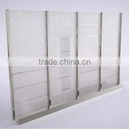 P25 Aluminum Outdoor Transparent LED Screen Curtain LED Advertising Display
