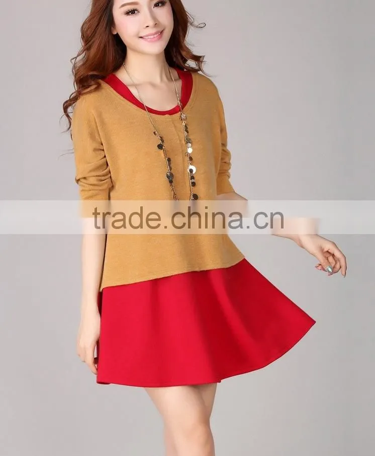 2014 korean sexy two piece dresses