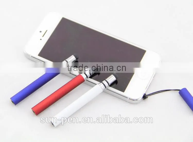 mini 2 in 1 flashlight touch screen pen for promotion