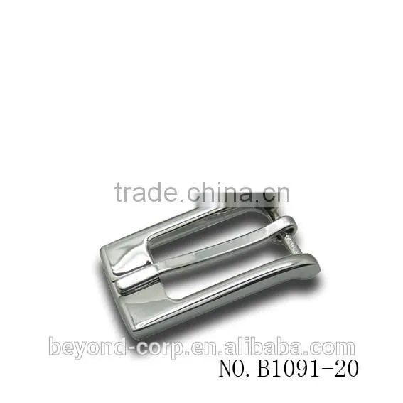 China made women's 20mm gun metal finished trophy buckle