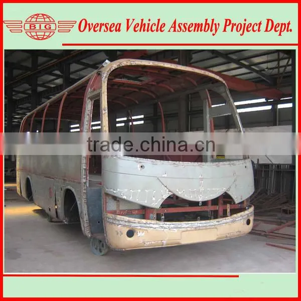 Mini Bus, Long Distance City Bus Sale, Oversea SKD CKD Bus Assembly