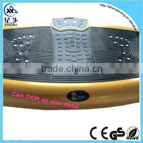 Emergency stop function portable whole body vibration machine
