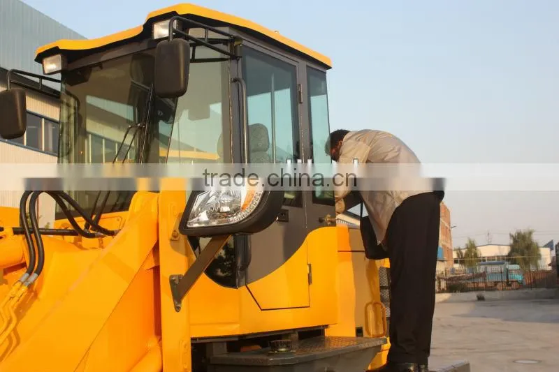 small garden tractor loader front end loader NEOL200 zl-18 with huafeng engine hydraulic joystick