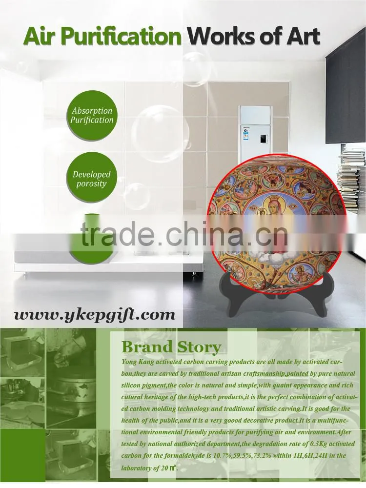 Other home decor plate souvenirs catholic religious items for purifying the air