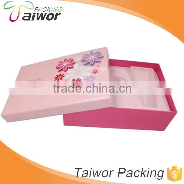 Handmade and custom perfume packaging gift cosmetics box