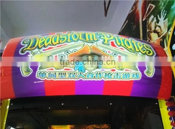 Factory price Deadstorm Pirate Adventure arcade game machine/Pirate Adventure simulator gun shooting machine with high quality