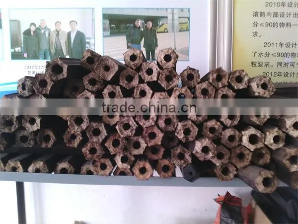 coffee husk charcoal stick making machine/straw charcoal making machine