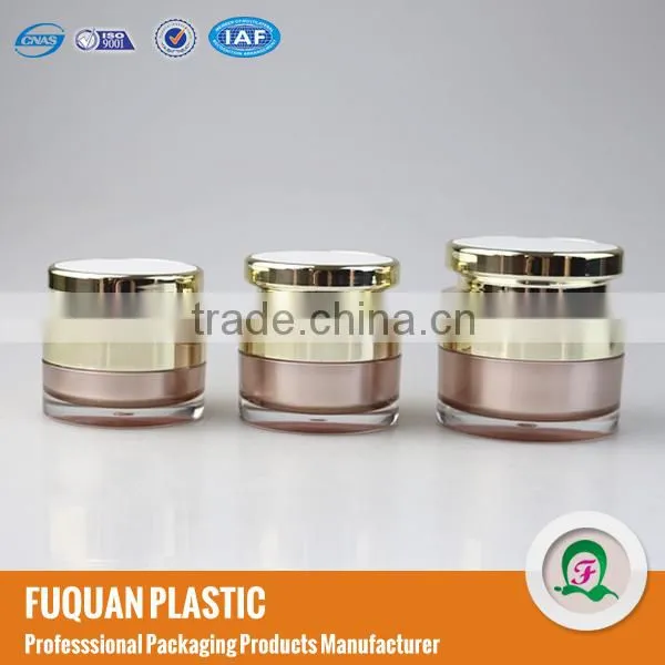 2015 new designed Korea Style Luxury acrylic cream jar manufacturer