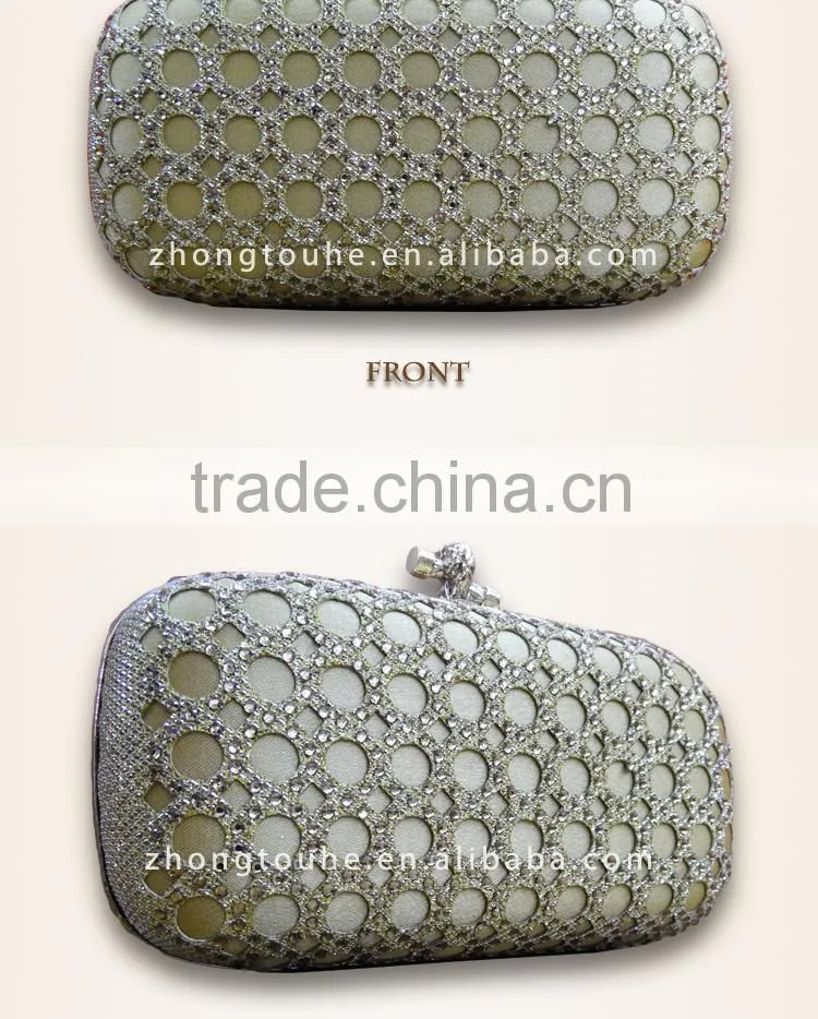 Wholesale elegant skeleton design clutch box