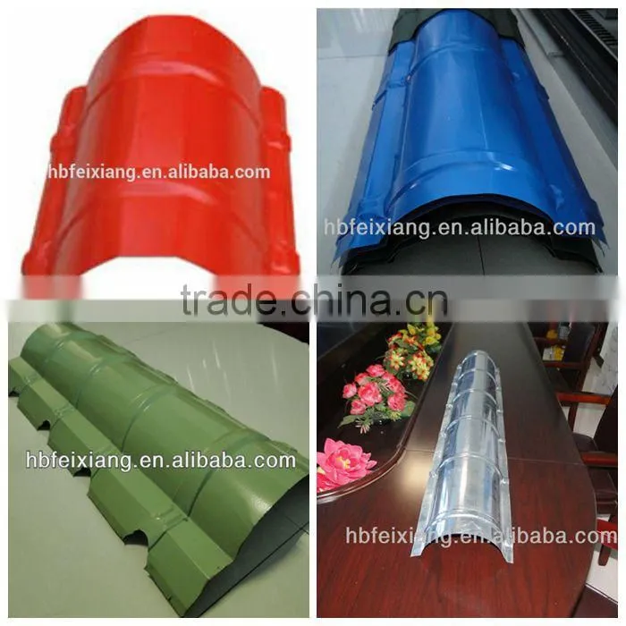 automatic ridge cap tile roll forming machine