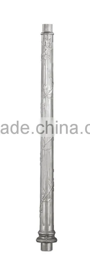 B003-1 Outdoor Square Light Decorative Aluminum Material Street Lamp Pole