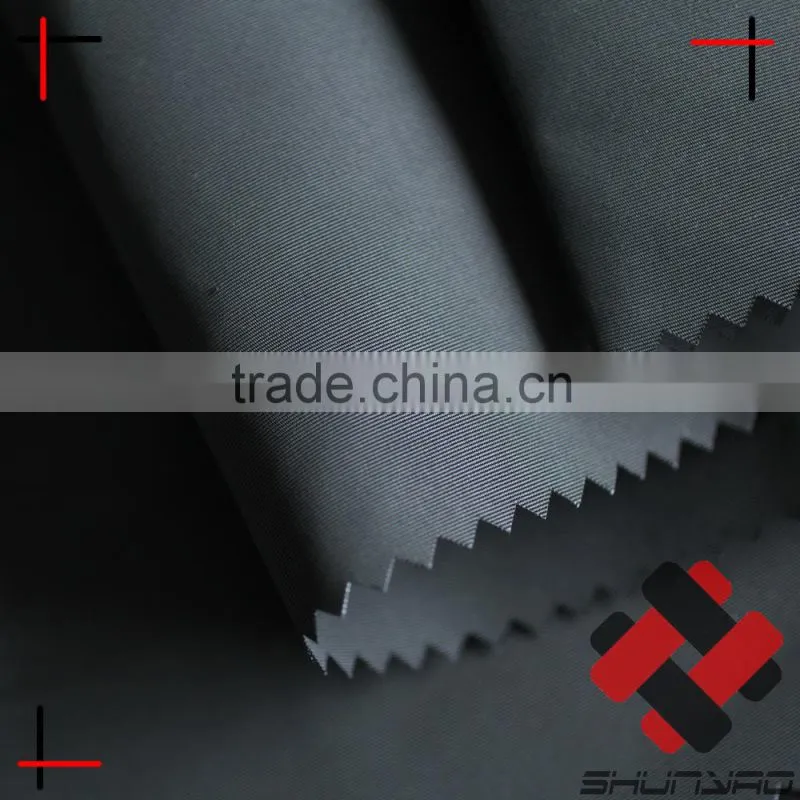 taslan-like polyester fake memory fabric waterproof for men clothing