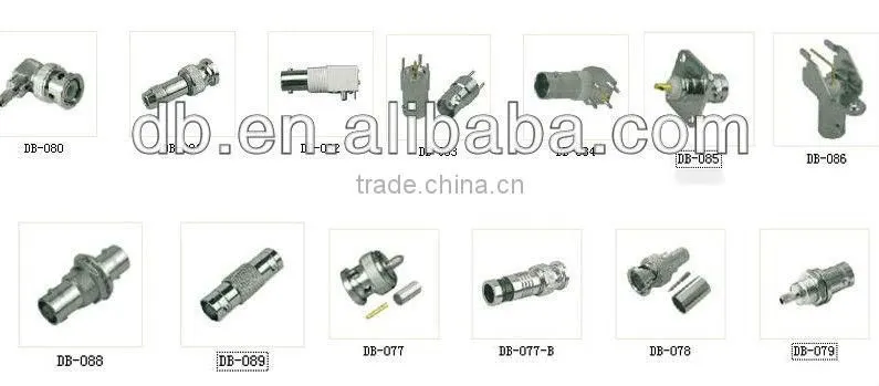 BNC Female to RCA Male Adapter Cable Connectors