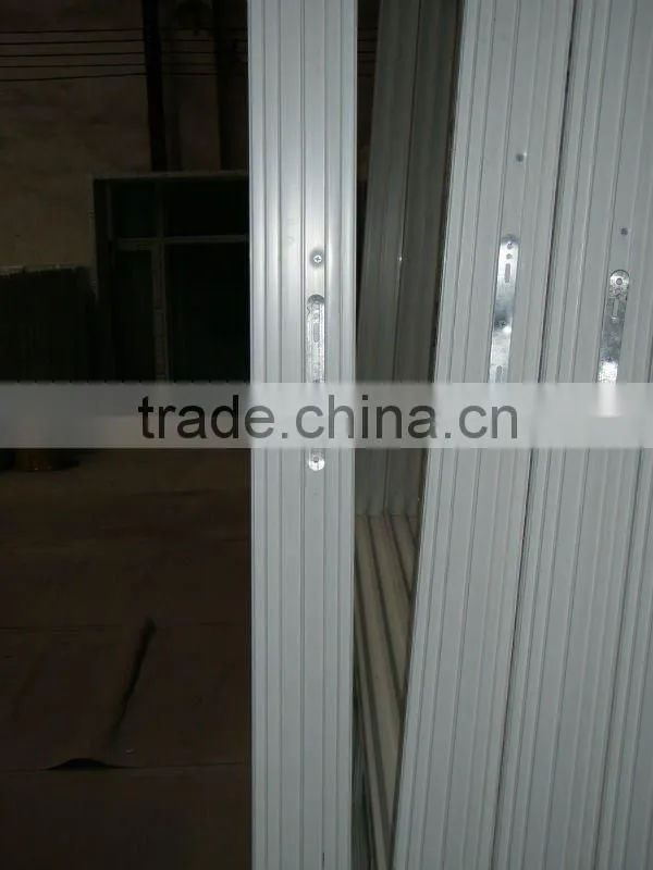 three tracks upvc sliding window