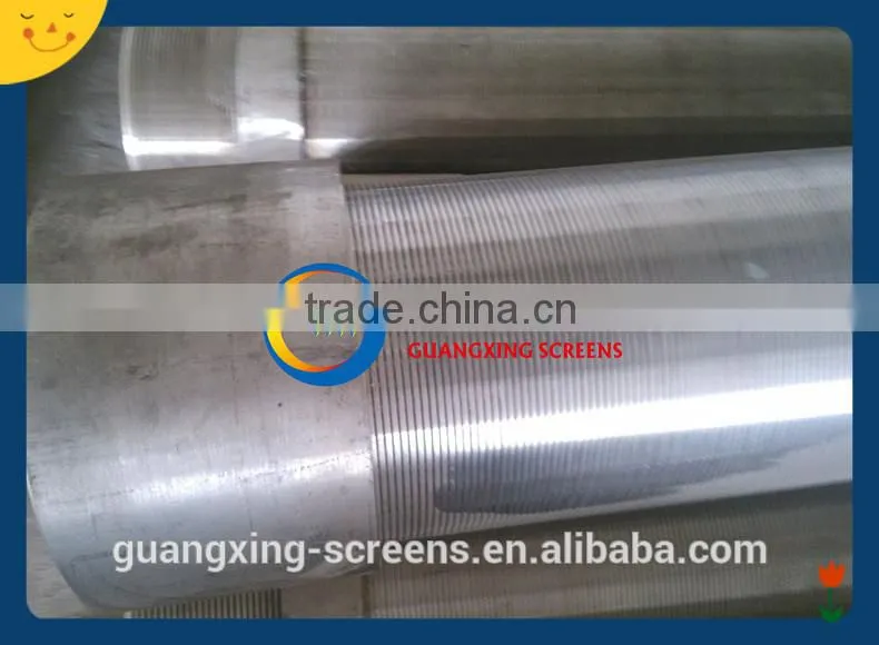 Wire wound screen/water well screen/johnson screen/wire wrapped screen