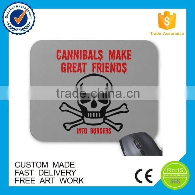Eco-friendly cartoon feature custom gaming mouse pads