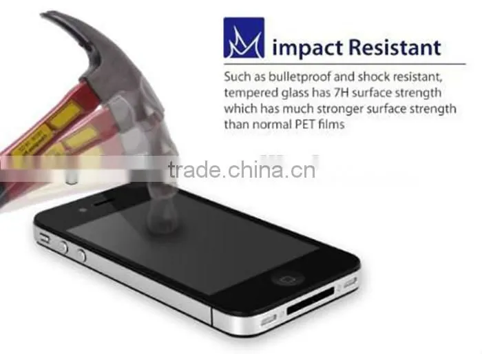 2014 New Arrival! For Samsung S5 Tempered Glass Screen Protector /Screen Guard