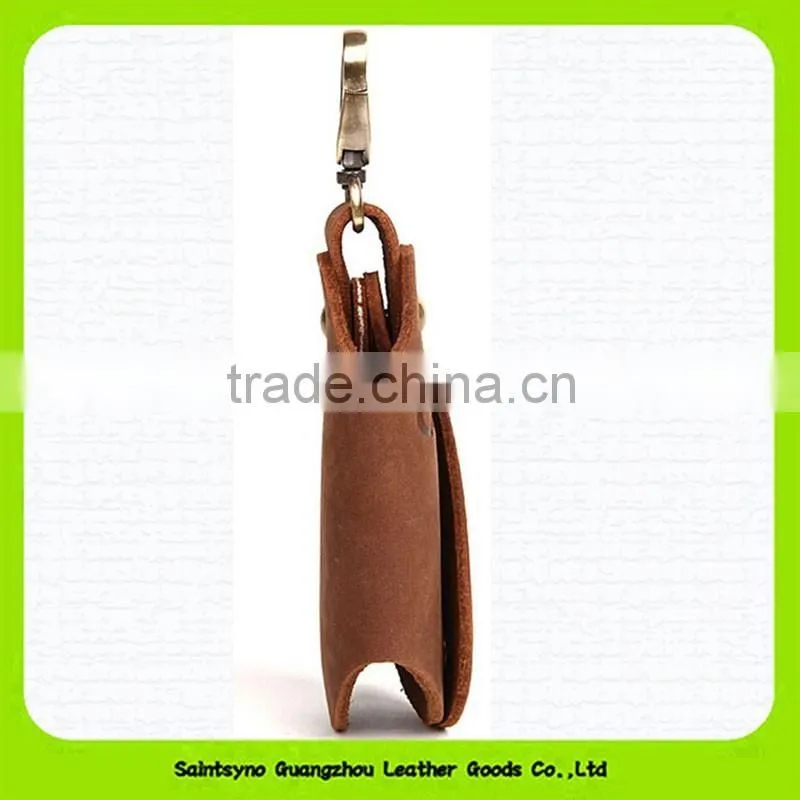 15109 Promotion leather key cover security key pouch