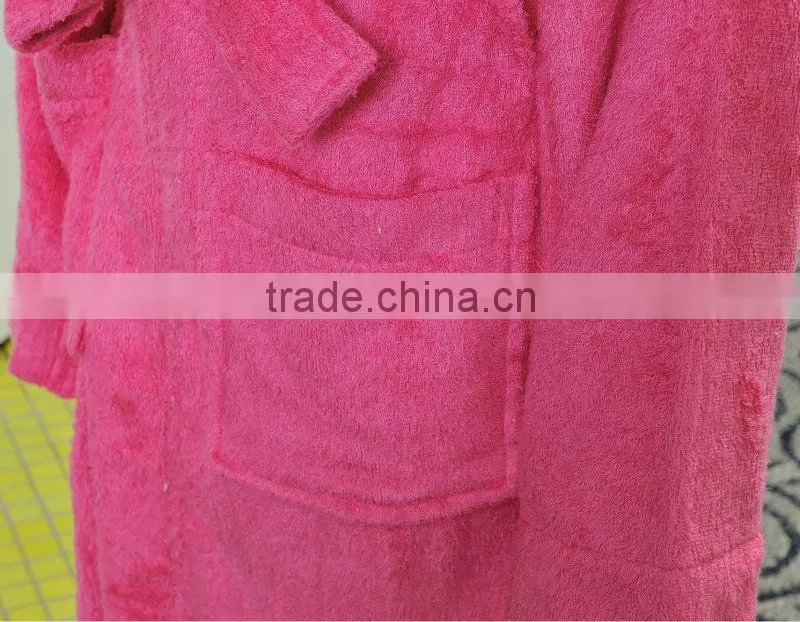 Cheap sexy see through sleepwear bamboo fiber winter girls home bathrobes