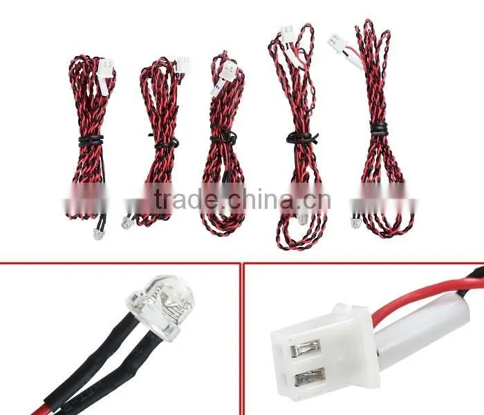 Good 14 LED Flashing Light Lamp System for RC Aircraft Plane Helicopters & Airplanes Glider Simulate