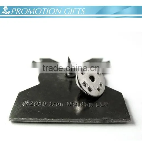 cool custom iron plating nickel badge