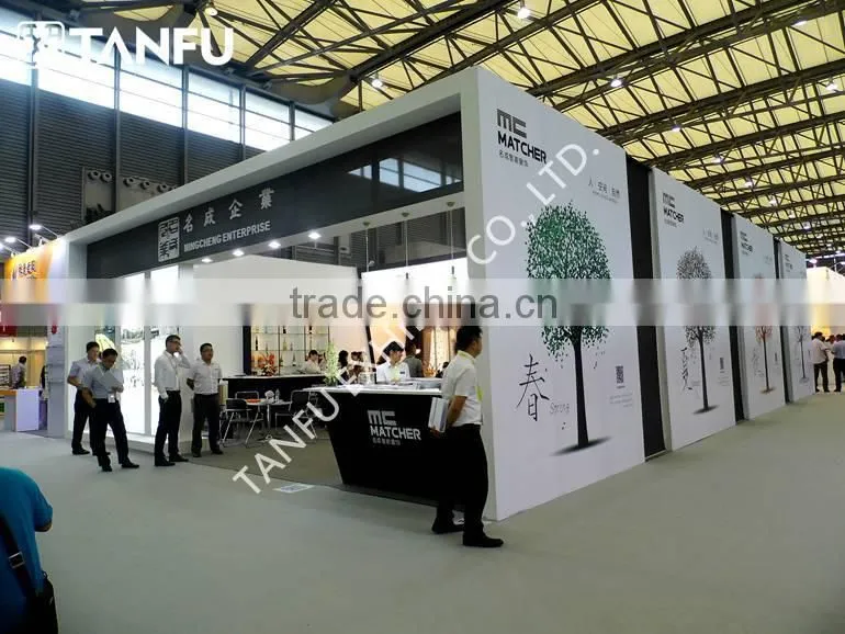 China Shanghai Exhibition Booth Contractor or Expo Booth Contractor for Trade Show From TANFU EXHIBITS