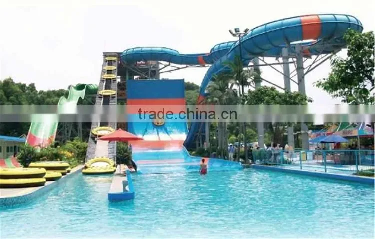 2016 Popular Boom Erango Water Park Fiberglass water slide--Shenzhou Wangming
