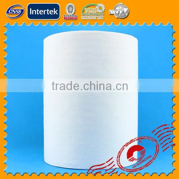 spunlace nonwoven kitchen cleaning materials fabric in roll