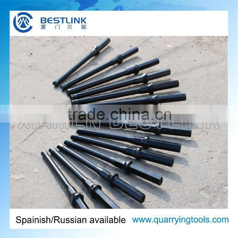 Plug Hole Rods for Quarrying