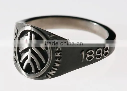 titanium university graduate rings