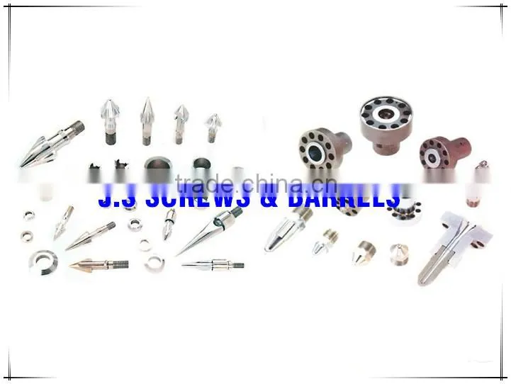 Plastic shoes injection machine single screw and cylinder for plastic machine