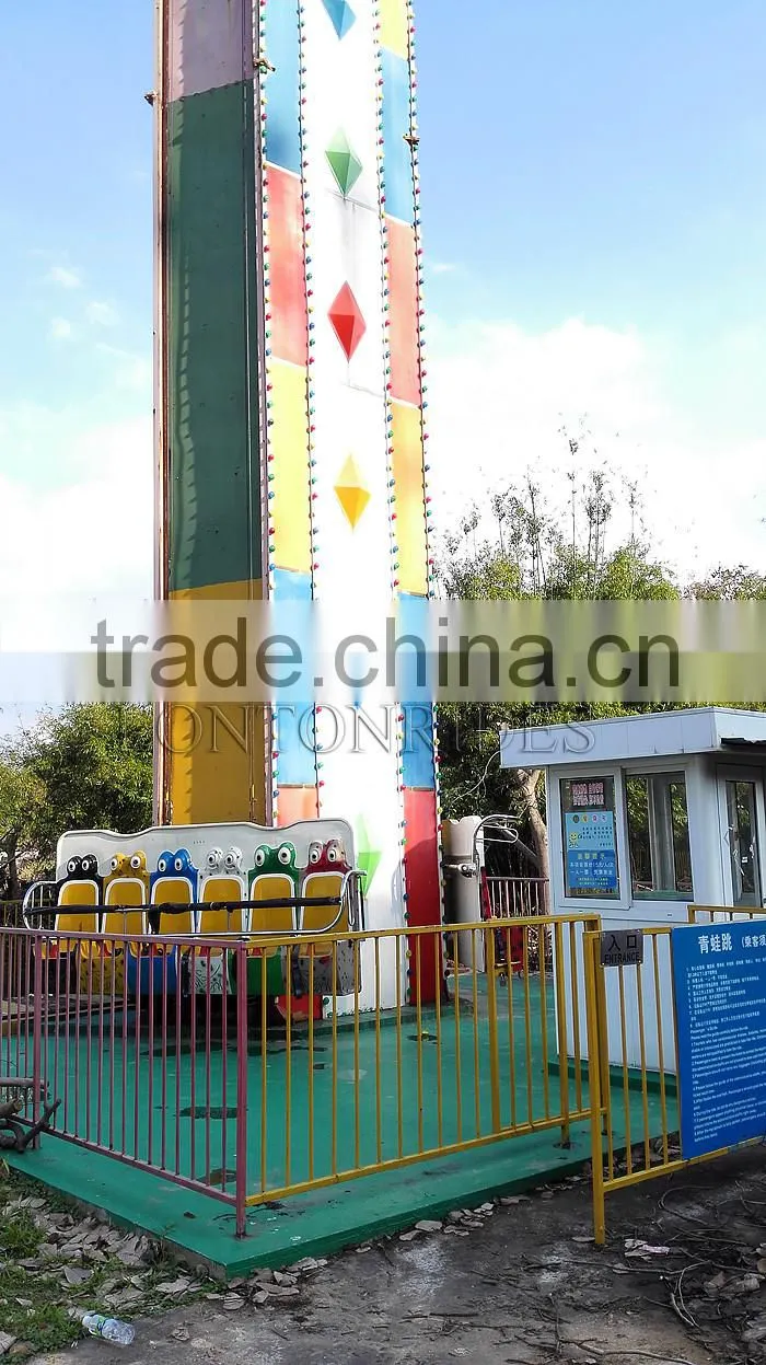 Free Fall Kids Frog Jumping Indoor Amusement Park Rides For Sale