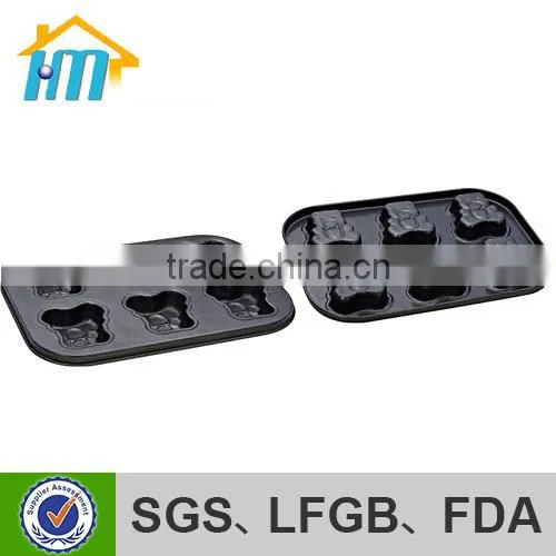 carbon steel silicone muffin pan