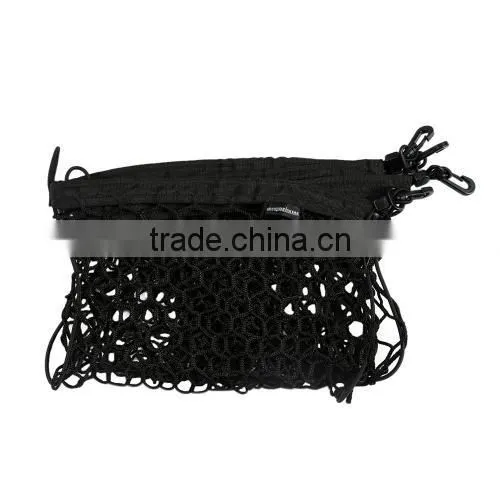 100 * 70cm Car Trunk Interior Mesh Net Storage Bag Luggage Holder with 4 Hooks