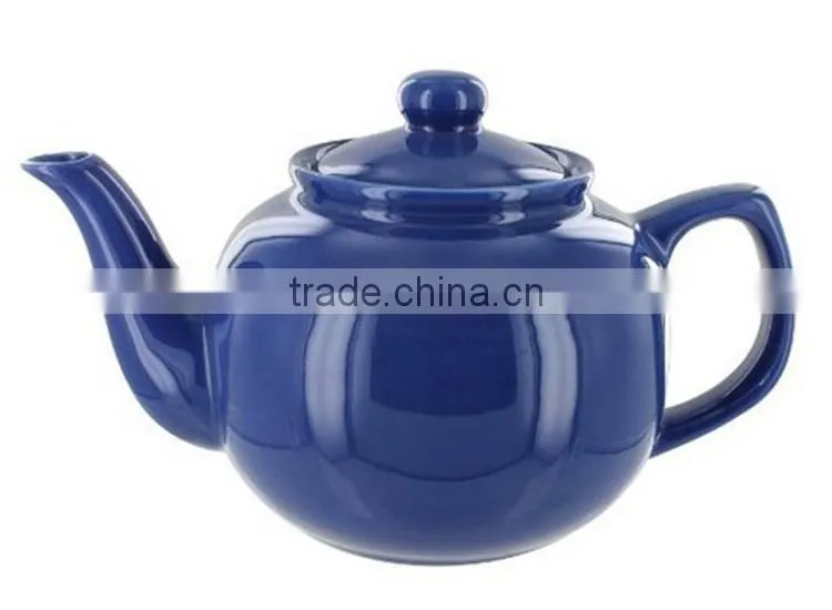 English style colorful 6 Cup Teapot