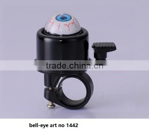 Aluminium alloy blue white red yellow novelty China bicycle bike bell with compass