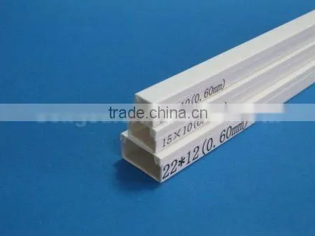 Decorative Self Adhesive PVC Outdoor Cable Trunking