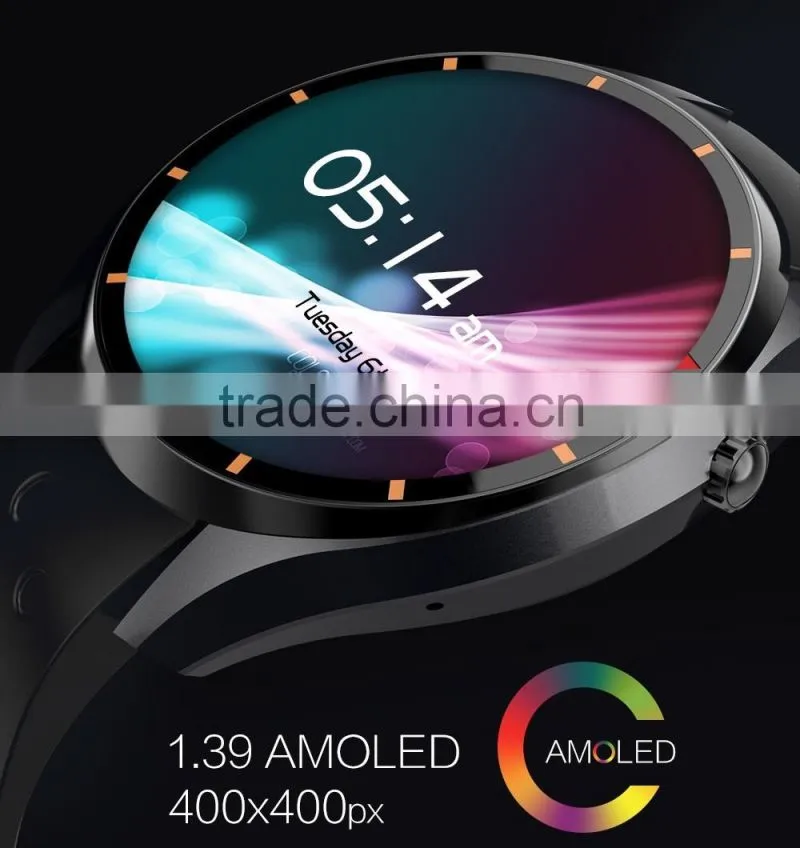 Smart Watch I3 Android 5.1 MTK6580 Google s Heamaprt rate monitor Pedometer G-sensor Wifi GPS for smart phones