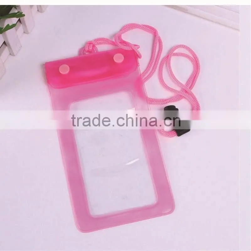 PVC waterproof diving bag for smart mobile phone waterproof sport bag