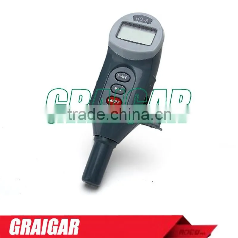 Synthetic Rubber and Plastic Portable Hardness Tester , Handheld Digital Shore Durometer HS-A