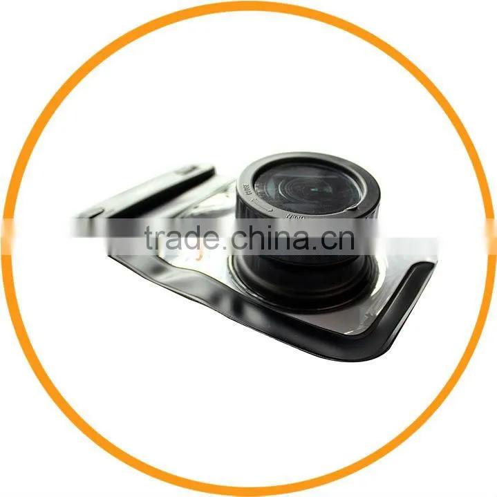 High quality Swim Universal Digital Camera Waterproof Pouch Black from Dailyetech CE ROHS IPX8 Certificate