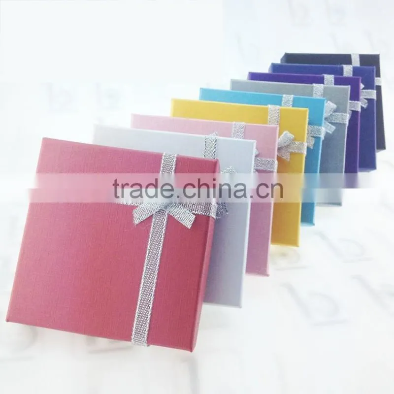 New colorful customized paper jewelry box for bracelet