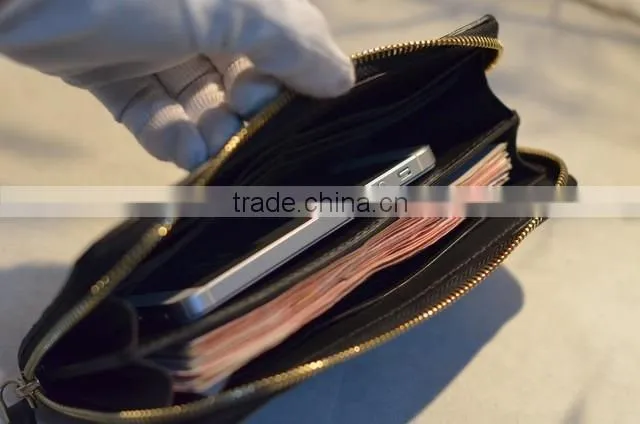 Custom Money Wallet, China Sopplier 100% Real Python Genuine Leather Wallet